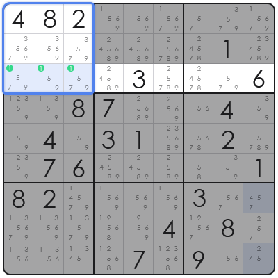 hidden pairs sudoku